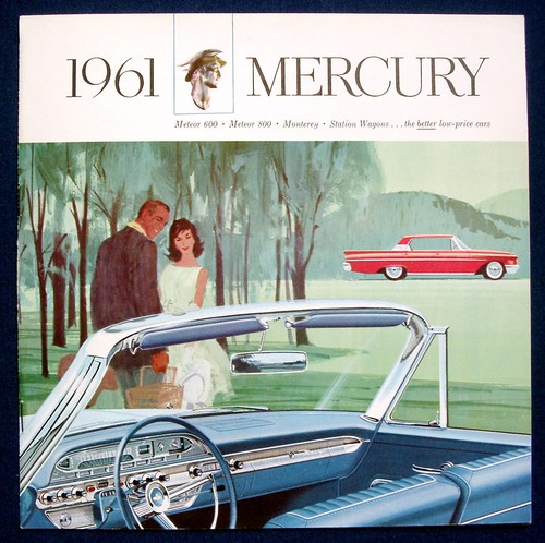 Prospekt brochure 1961 mercury - brochure,