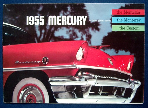 Prospekt brochure 1955 mercury - brochure,