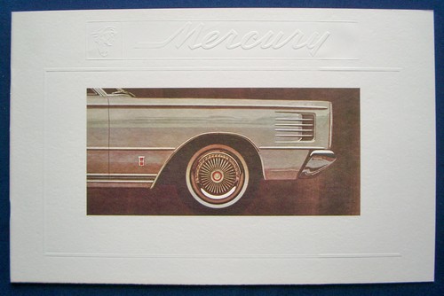 Prospekt brochure 1965 mercury - brochure,
