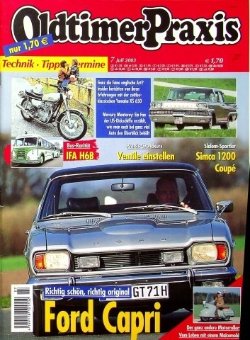 Oldtimer praxis 2003 - oldtimer,