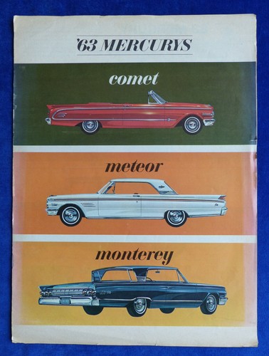 Mercury 1963 comet - mercury,