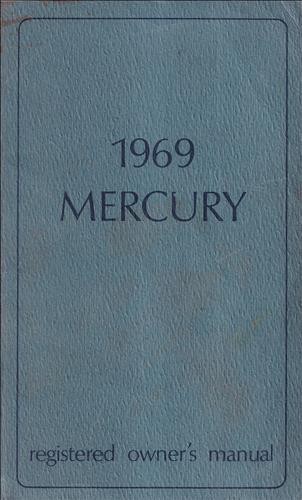 1969 mercury besitzerhandbuch - 1969,